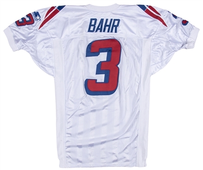 1995 Matt Bahr Team Issued New England Patriots Road Jersey (New England Patriots COA)